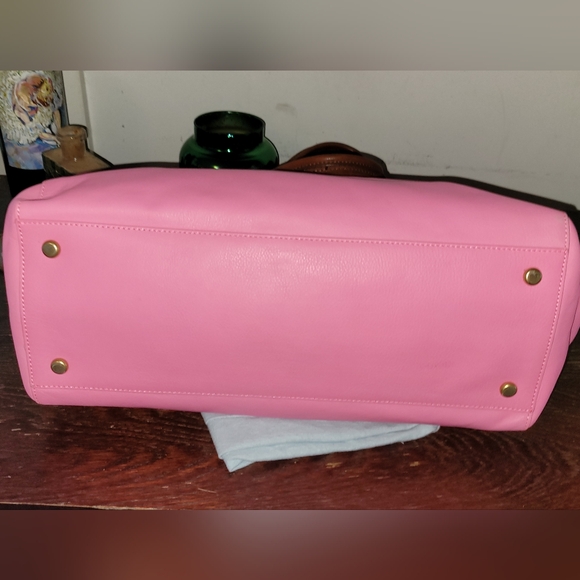 Super rare Y2k huge Juicy Couture pink burgundy bag - Picture 14 of 16